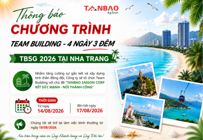 Thông báo nghỉ Team Building & Đào tạo 2026