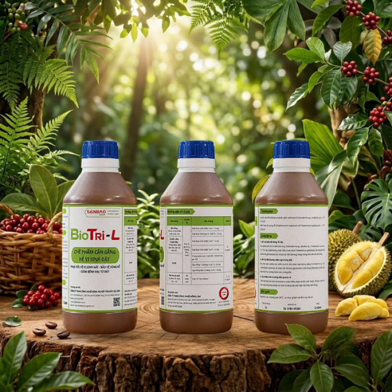  Chế phẩm cân bằng hệ vi sinh đất BioTri-L là gì?